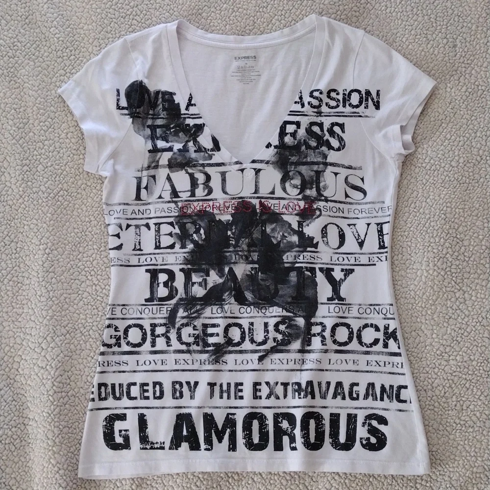 4 EXPRESS Shirts. Size Medium - Picture 5 of 13